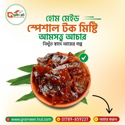 স্পেশাল টক-মিষ্টি আমসত্ত্ব আচার